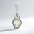 Pendentif en argent et Opale Welo