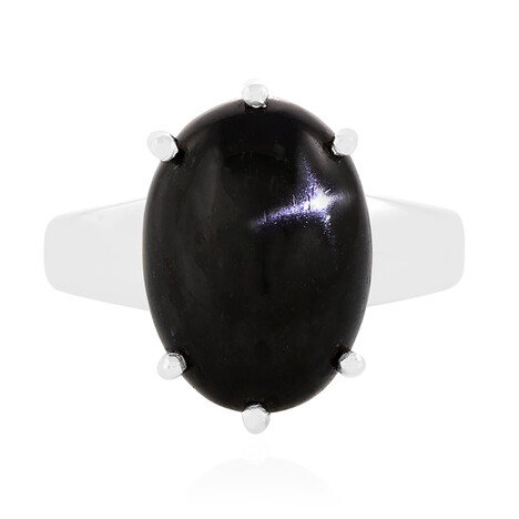 Indischer Stern-Diopsid-Silberring