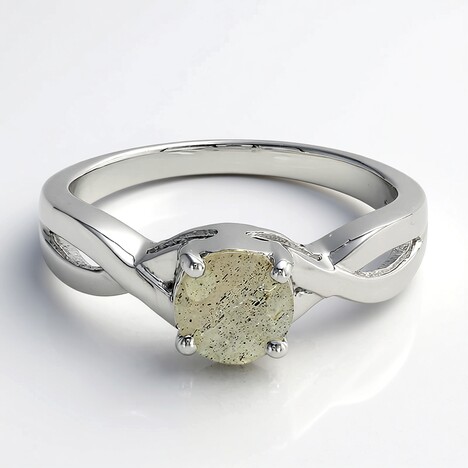 Anello in argento con Spectrolite