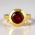 Bague en argent et Rubis de Madagascar