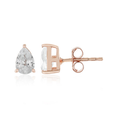 Orecchini in argento con Zircone (Adela Silber)
