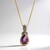 Collana in oro con Rodolite (CIRARI)