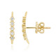 9K SI1 (G) Diamond Gold Earrings (Annette)