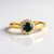 Anello in argento con Grandidierite