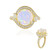 Welo Opal Silver Ring