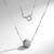 Collana in argento con Zircone (Adela Silber)