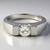 Anello in argento con Zircone