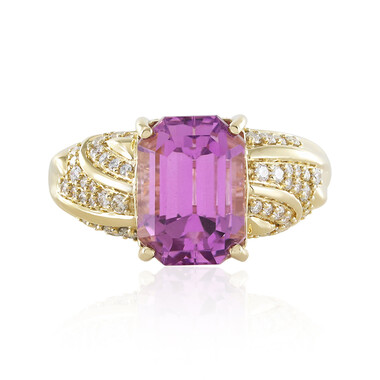 Patroke-Kunzit-Goldring (de Melo)