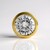 Ciondolo in oro con Diamante VVS2 (G) (Annette)