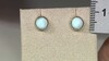 Pendientes en plata con Larimar