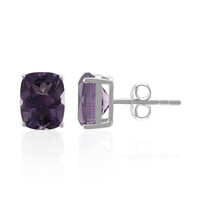 Amethyst-Silberohrringe