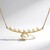 Collana in oro con Perla d'Acqua Dolce Bianca