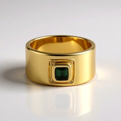 Anello in argento con Tormalina Verde di Benedito (Adela Silber)