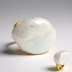 Anello in argento con Perla di Acqua Dolce