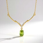 Collana in argento con Sfene