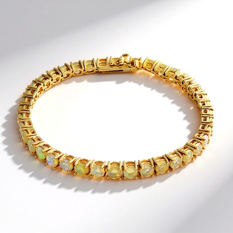 Bracciale in oro con Opale di Welo (CUSTODANA)