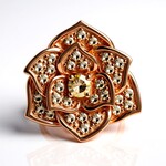 Pendentif en or et Diamant rose de France SI1 d'Argyle  (Annette)