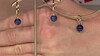 Pendientes en plata con Lapislázuli (MONOSONO COLLECTION)
