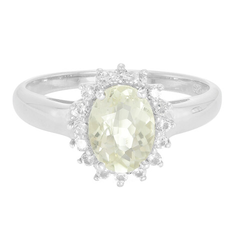 Anillo en plata con Ortoclasa