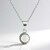 Collana in argento con Opale di Welo