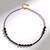 Collana in argento con Ametista Zambiana
