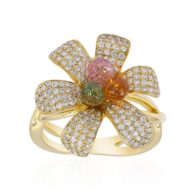 Ceylon-Saphir-Goldring (Estée Collection)