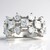Anello in argento con Topazio Bianco