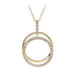 SI1 (H) Brillant-Goldhalskette (CIRARI)