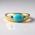 Anello in argento con Turchese Sleeping Beauty