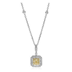 14K SI2 Yellow Diamond Gold Necklace (CIRARI)