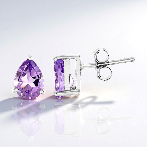 Orecchini in argento con Quarzo Azur