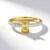 Anello in argento con Berillo Giallo