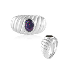 Zilveren ring met een Mezezo opaal