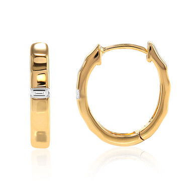 Orecchini in oro con Diamante SI1 (G) (Annette)