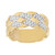 Gouden ring met SI2 (H) Diamanten