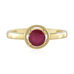 Madagascar Ruby Silver Ring