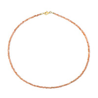 Collier en argent et Pierre du Soleil