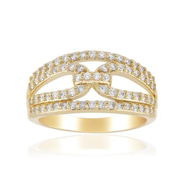 Anillo en oro con Diamante SI1 (G)