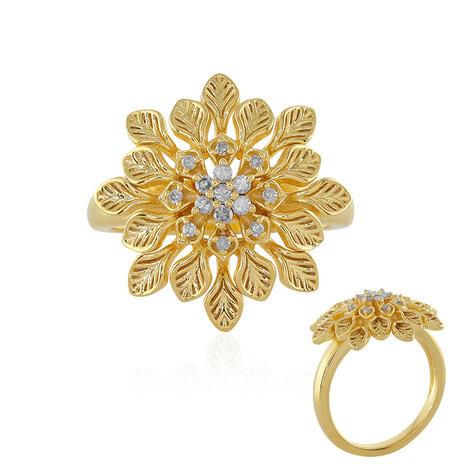 I4 (J) Diamant-Silberring