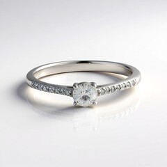 Anello in argento con Zircone