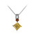 Collier en argent et Citrine