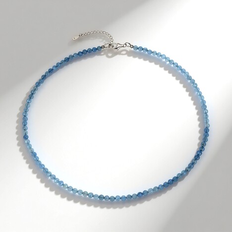 Collana in argento con Acquamarina