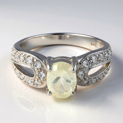 Anello in argento con Ortoclasio