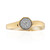 Anello in oro con Diamante SI1 (G) (Annette)