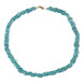 Collier en argent et Apatite bleue