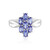 Tanzanite Silver Ring