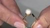 Zilveren ring met een Akoya parel (TPC)