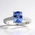 Anello in oro con Zaffiro Ceylon Blu (CIRARI)