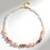 Collana in argento con Quarzo Bianco
