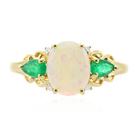 Anillo en oro con Ópalo de Australia (CIRARI)